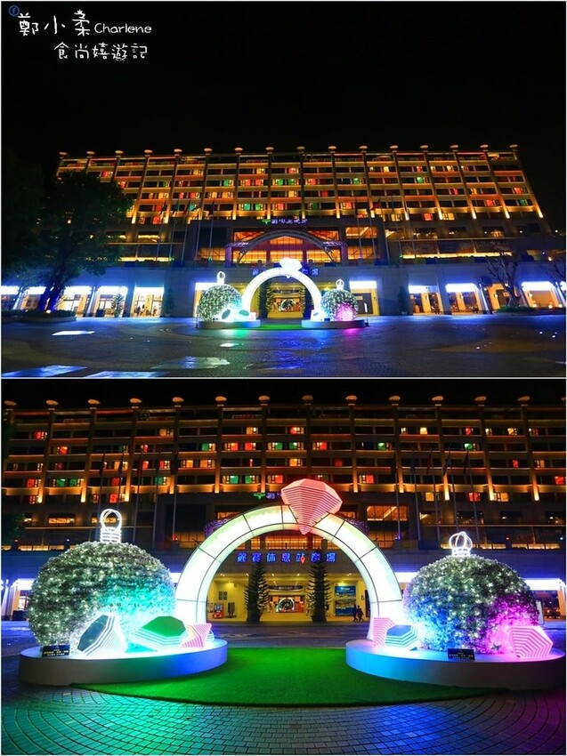 台中后里|麗寶OUTLET MALL-耶誕新年城.3大光影藝術燈區|全台最大天空之夢摩天輪.一圈25分獨家LINE FRIENDS