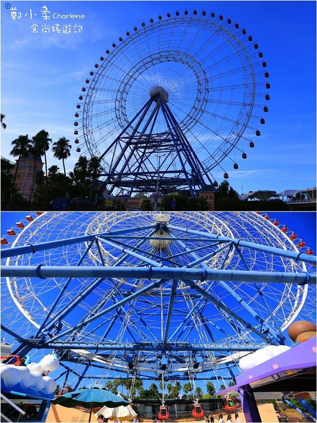 台中后里|麗寶OUTLET MALL-耶誕新年城.3大光影藝術燈區|全台最大天空之夢摩天輪.一圈25分獨家LINE FRIENDS