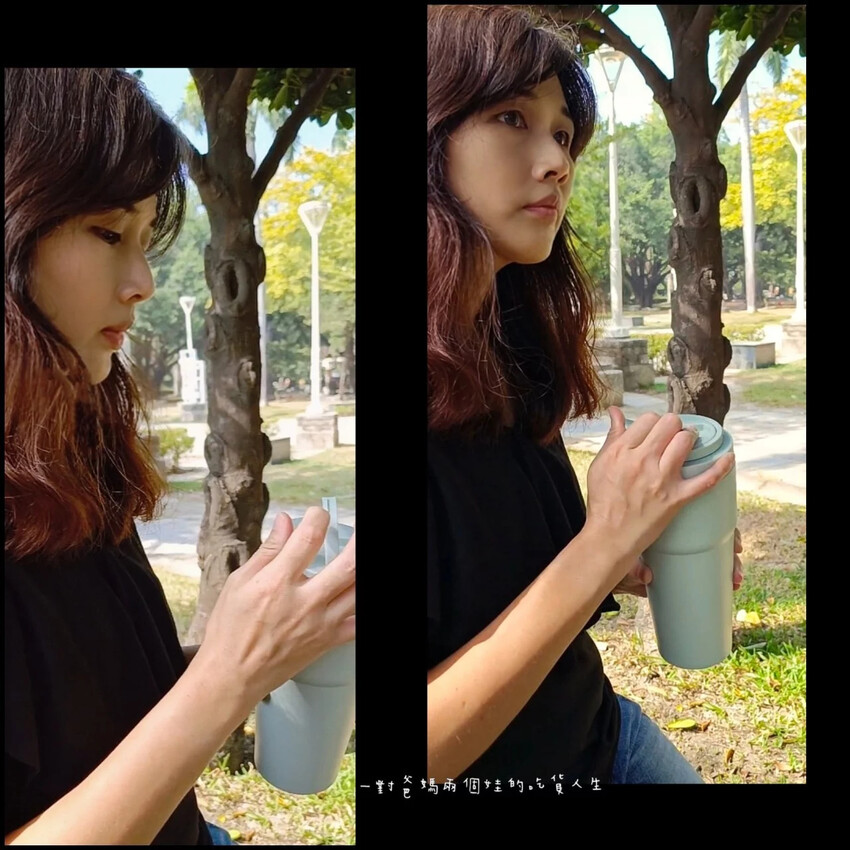 WOKY保溫杯│沃廚│手提激凍輕芯鈦瓷易潔層渾圓杯│升級大容量、超強保冰保溫效果、輕芯鈦瓷易潔層讓飲品呈現最佳狀態！ - 吃貨閔爸-一對爸媽兩個娃的吃貨人生