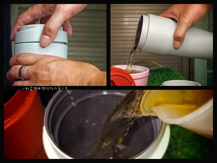 WOKY保溫杯│沃廚│手提激凍輕芯鈦瓷易潔層渾圓杯│升級大容量、超強保冰保溫效果、輕芯鈦瓷易潔層讓飲品呈現最佳狀態！ - 吃貨閔爸-一對爸媽兩個娃的吃貨人生