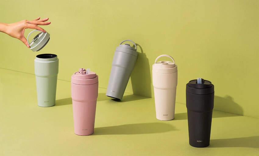 WOKY保溫杯│沃廚│手提激凍輕芯鈦瓷易潔層渾圓杯│升級大容量、超強保冰保溫效果、輕芯鈦瓷易潔層讓飲品呈現最佳狀態！ - 吃貨閔爸-一對爸媽兩個娃的吃貨人生