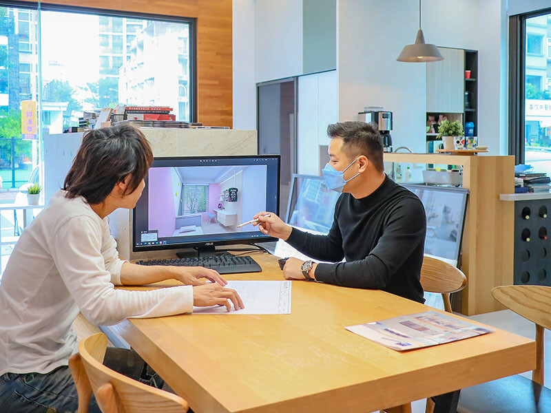 新竹竹北歐岳系統家具室內設計 | 以生活為師，用設計造夢，看得見的系統夢想家