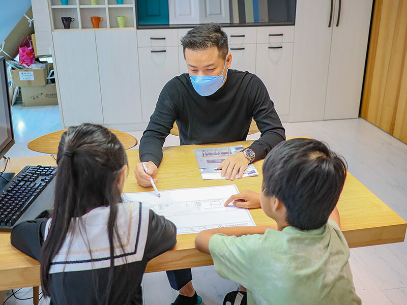 新竹竹北歐岳系統家具室內設計 | 以生活為師，用設計造夢，看得見的系統夢想家