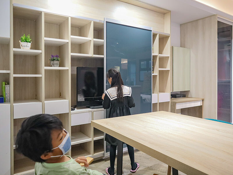 新竹竹北歐岳系統家具室內設計 | 以生活為師，用設計造夢，看得見的系統夢想家