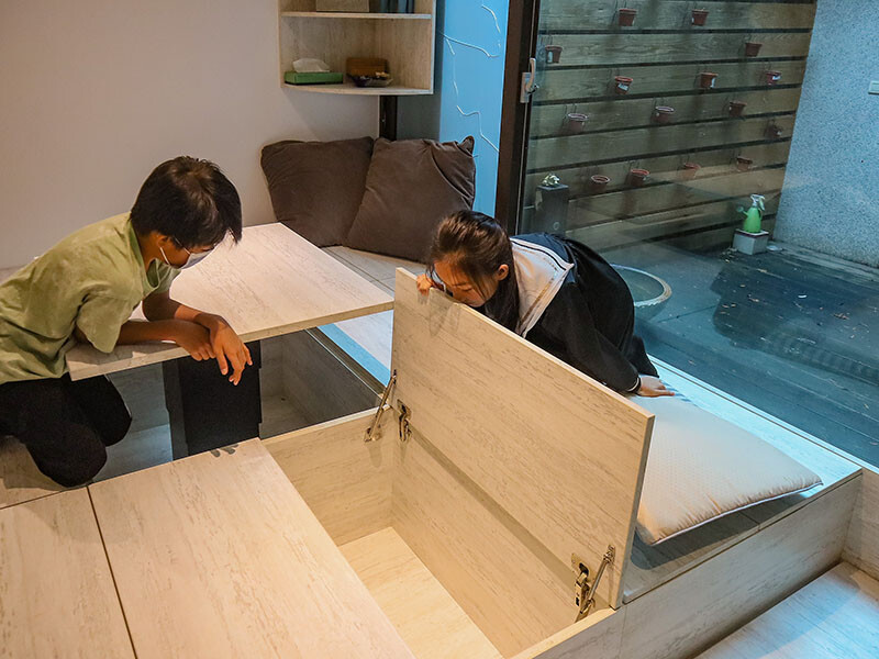 新竹竹北歐岳系統家具室內設計 | 以生活為師，用設計造夢，看得見的系統夢想家