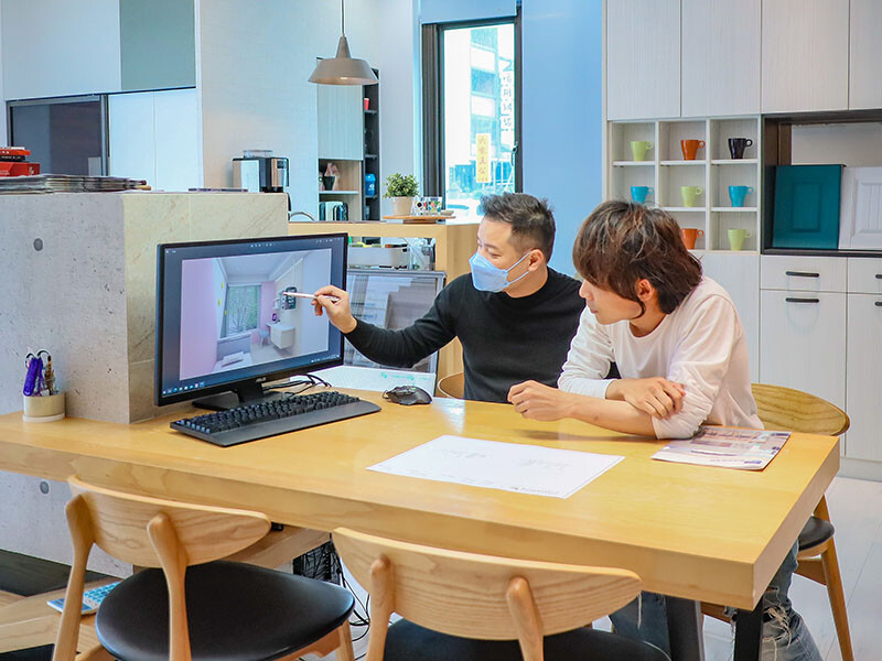 新竹竹北歐岳系統家具室內設計 | 以生活為師，用設計造夢，看得見的系統夢想家