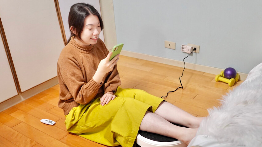 [開箱] 人因遠紅外全身垂直律動機｜懶人運動推薦！99段速度，坐著就能運動！