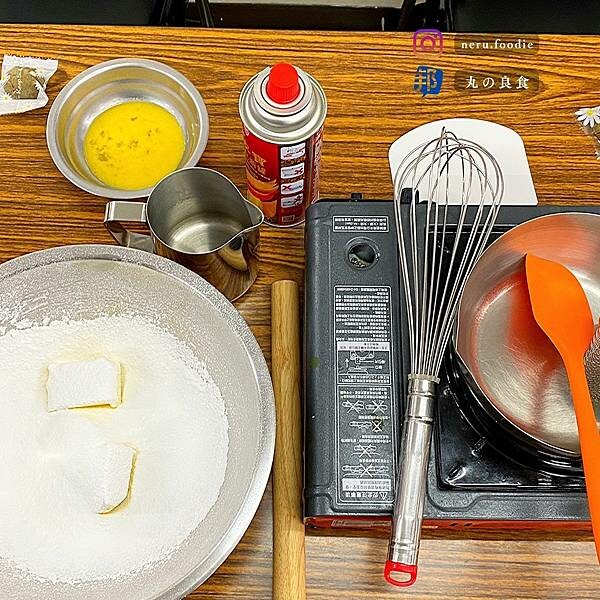 酥皮蛋塔自己做｜食譜分享  @neru.foodie / 丸の良食