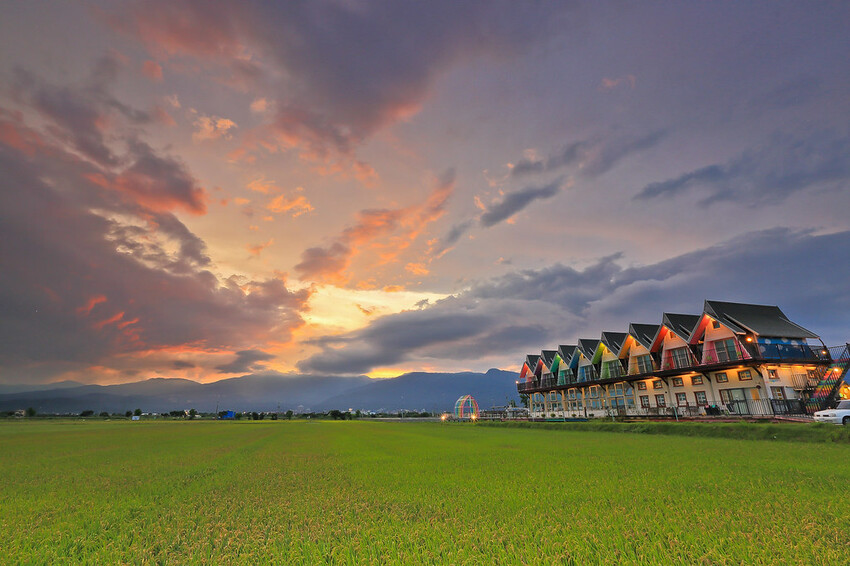 【宜蘭景點】2023員山福園蜊埤湖&羅東運動公園‧落羽松美景│全台10大落羽松秘境之一│礁溪天空島小木屋。金黃