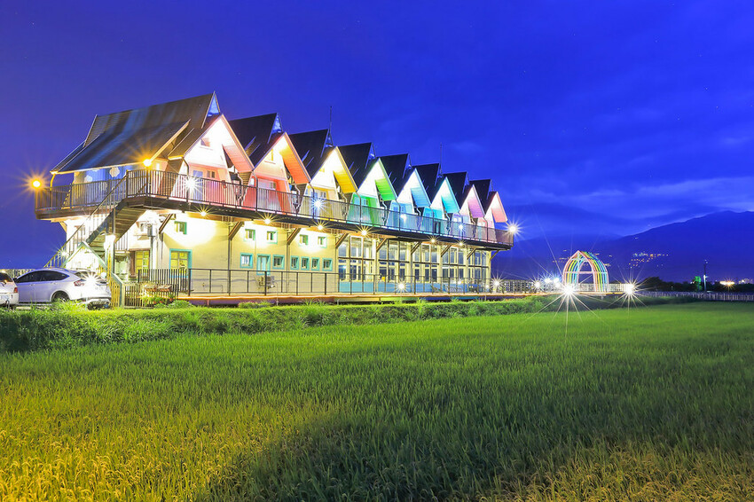 【宜蘭景點】2023員山福園蜊埤湖&羅東運動公園‧落羽松美景│全台10大落羽松秘境之一│礁溪天空島小木屋。金黃