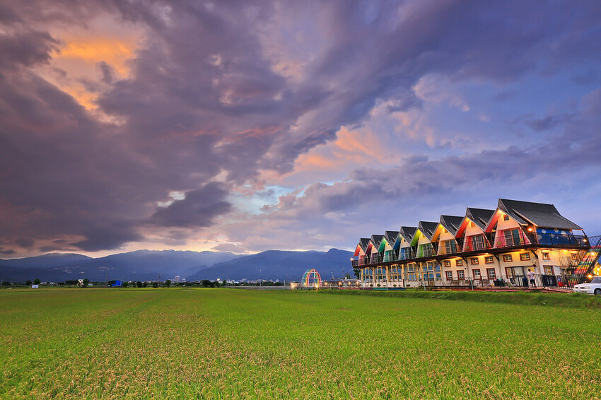 【宜蘭景點】2023員山福園蜊埤湖&羅東運動公園‧落羽松美景│全台10大落羽松秘境之一│礁溪天空島小木屋。金黃