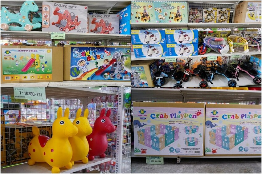 過年買玩具就來這！在地超人氣玩具倉庫，品項超多又便宜，小心走進去就不出來～