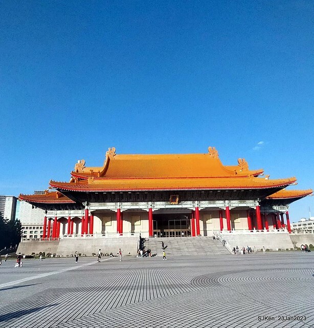 2023正月初一「中正紀念堂」走春賞梅 (Plum blossoms at CKS Memorial Hall), Taipei, Taiwan, SJKen, Jan 23, 2023