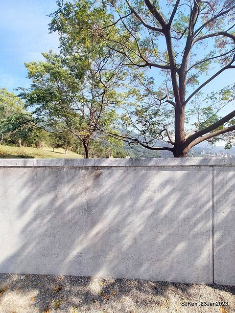 「北投社三層崎花海公園」(Ki-Pataw Shan-Tseng-Chi Park)與北投公園，SJKen , Taipei, Taiwan, Jan 23, 2023.