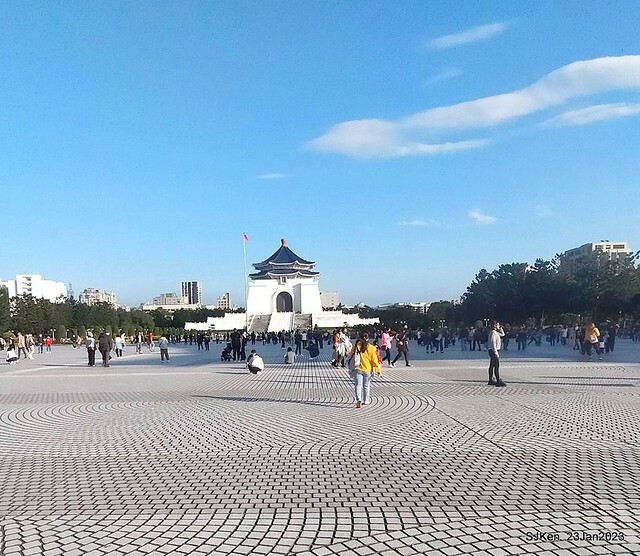 2023正月初一「中正紀念堂」走春賞梅 (Plum blossoms at CKS Memorial Hall), Taipei, Taiwan, SJKen, Jan 23, 2023