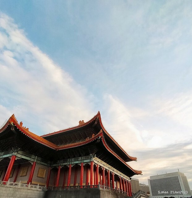 2023正月初一「中正紀念堂」走春賞梅 (Plum blossoms at CKS Memorial Hall), Taipei, Taiwan, SJKen, Jan 23, 2023