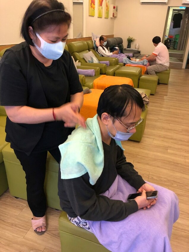 中山區按摩店推薦/台式按摩推薦/綠林足道養生館評價