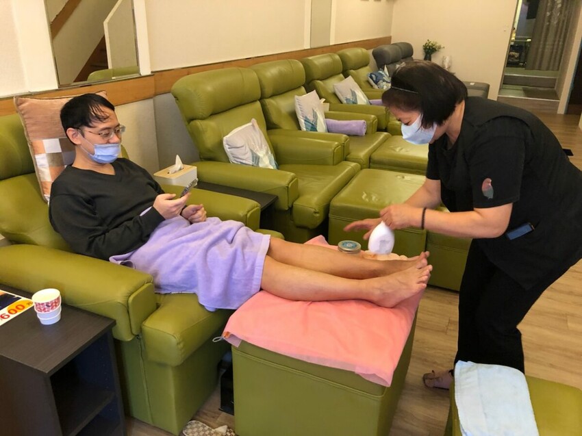 中山區按摩店推薦/台式按摩推薦/綠林足道養生館評價
