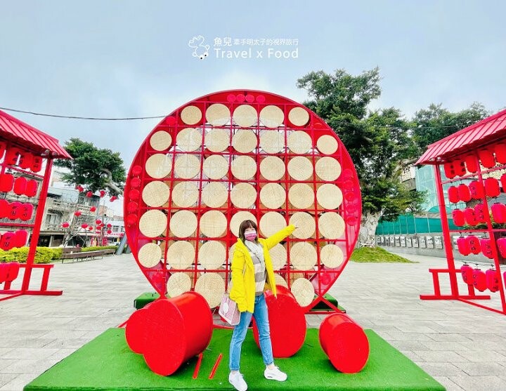 【漫遊富岡，光之饗宴】2023桃園燈會在楊梅，必看14公尺未來兔主燈與水上光舞秀，作伙搭火車逛燈會！ @魚兒 x 牽手明太子的「視」界旅行