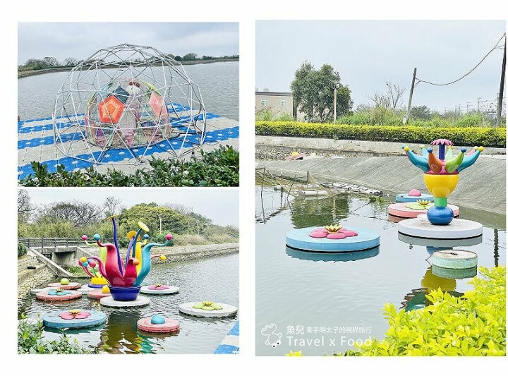 【漫遊富岡，光之饗宴】2023桃園燈會在楊梅，必看14公尺未來兔主燈與水上光舞秀，作伙搭火車逛燈會！ @魚兒 x 牽手明太子的「視」界旅行