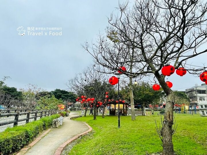 【漫遊富岡，光之饗宴】2023桃園燈會在楊梅，必看14公尺未來兔主燈與水上光舞秀，作伙搭火車逛燈會！ @魚兒 x 牽手明太子的「視」界旅行