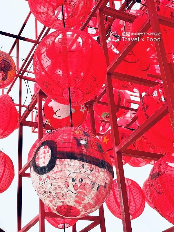 【漫遊富岡，光之饗宴】2023桃園燈會在楊梅，必看14公尺未來兔主燈與水上光舞秀，作伙搭火車逛燈會！ @魚兒 x 牽手明太子的「視」界旅行