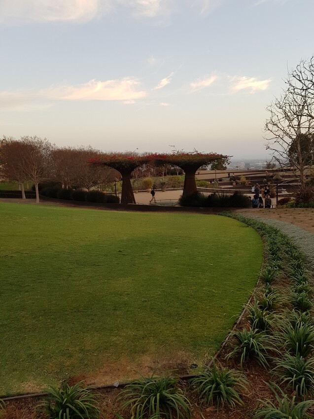20180211_172909.jpg - 【美國】洛杉磯蓋蒂中心(Getty Center)可俯瞰洛杉磯全景。賞夕陽觀夜景