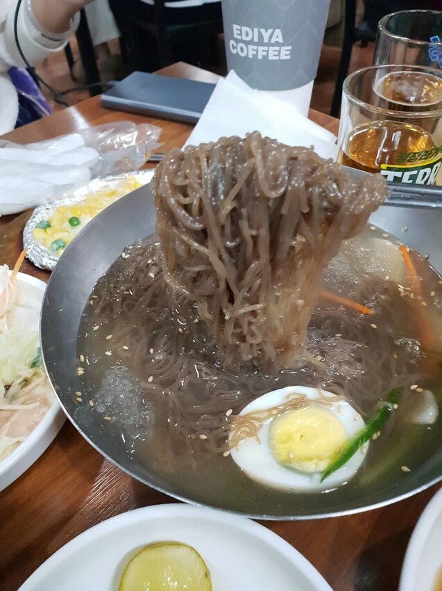 4115.jpg - 【韓國.釜山】金面站美食。釜山烤肋排。辣味超好吃香噴噴推薦+烤蝦+清粥+小菜