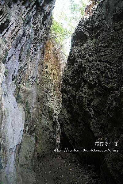 【高雄景點】田寮一線天|石母乳|欣賞大自然的鬼斧神工 是到高雄不可錯過的密境 (8).jpg