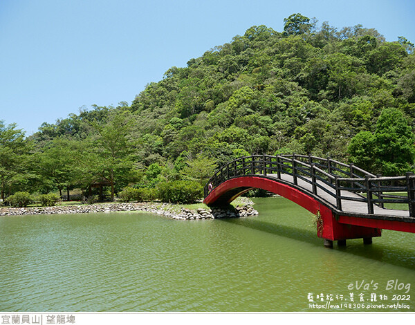 【宜蘭景點】望龍埤(寵物友善景點)，四周綠意盎然，湖岸有很多落羽松，綠油油的落羽松林看起來也很漂亮，漫