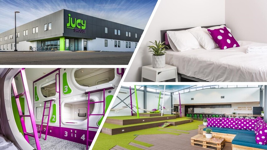 基督城機場JUCY酣睡飯店