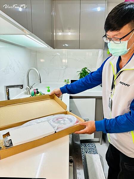 【米米瘋】炎亞綸代言 Acerpure櫥下型RO淨水器好嗎?免費安裝紀錄及實用心得