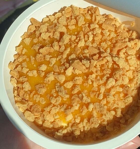 ローソン 門小雷蛋撻雪糕！ @neru.foodie / 丸の良食