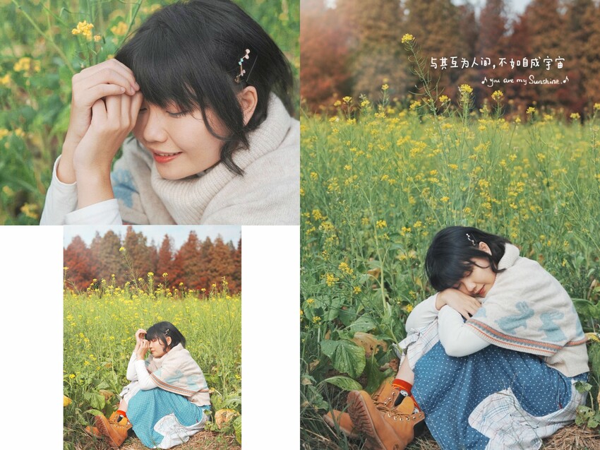 [彰化大村] 彰化大村落羽松秘境｜超大片落羽松Ｘ油菜花田超夢幻！免門票景點 - 萍姐愛分享