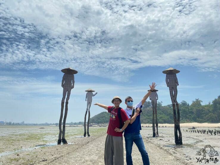 建功嶼｜金門退潮限定景點，充滿戰地風情的建功嶼 - YU山海相遇