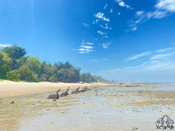 建功嶼｜金門退潮限定景點，充滿戰地風情的建功嶼 - YU山海相遇