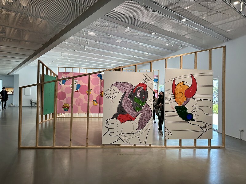 內惟藝術中心(neiwei arts center),白得好美麗,整個空間像是開放式的攝影棚,相信是網美們的樂園。