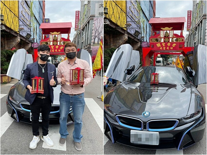 台中少見頂級超跑一字排開！過火祈福超熱鬧，還可以近距離合照