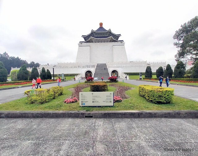 「中正紀念堂賞宮粉梅」 ( Flowering Apricots at CKS Memorial Hall), SJKen, Taipei, Taiwan, Feb 3. 2023 )