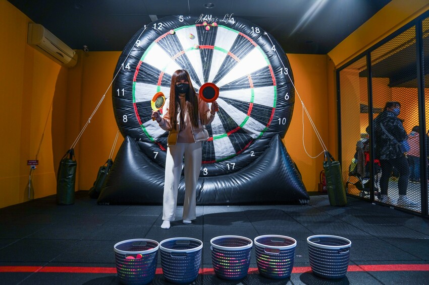 【宜蘭蘇澳│景點】歪歪球。2023宜蘭最新親子景點，12種球類創意遊戲，小孩大人都玩瘋，適合雨天備案