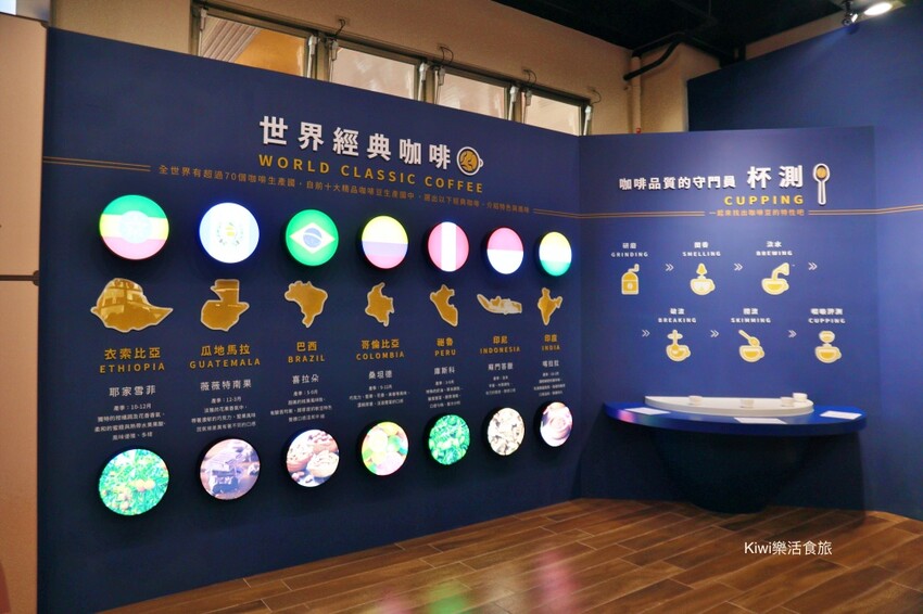 嘉義品皇咖啡觀光工廠｜嘉義景點免費門票，品皇咖啡觀光工廠大崙場，多款經典咖啡試喝