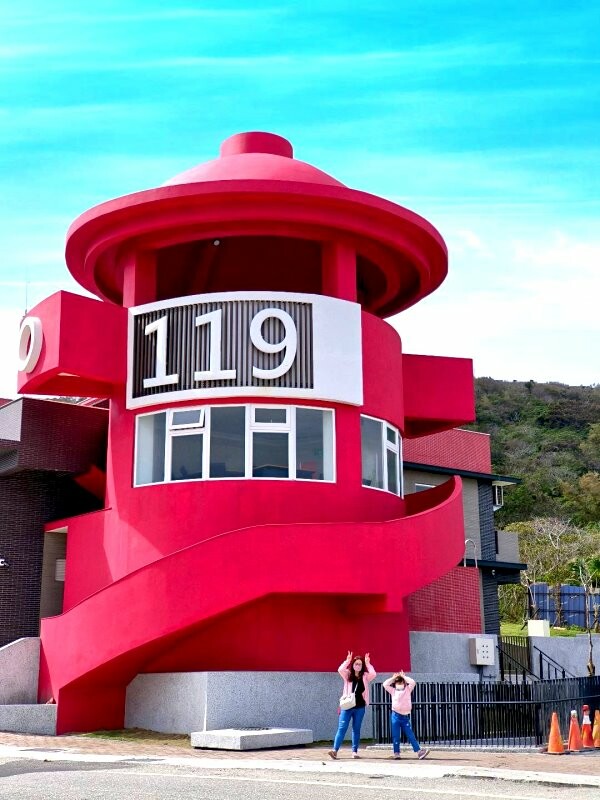 【花蓮景點】豐濱消防隊分隊．最新巨人消防栓網美打卡點!