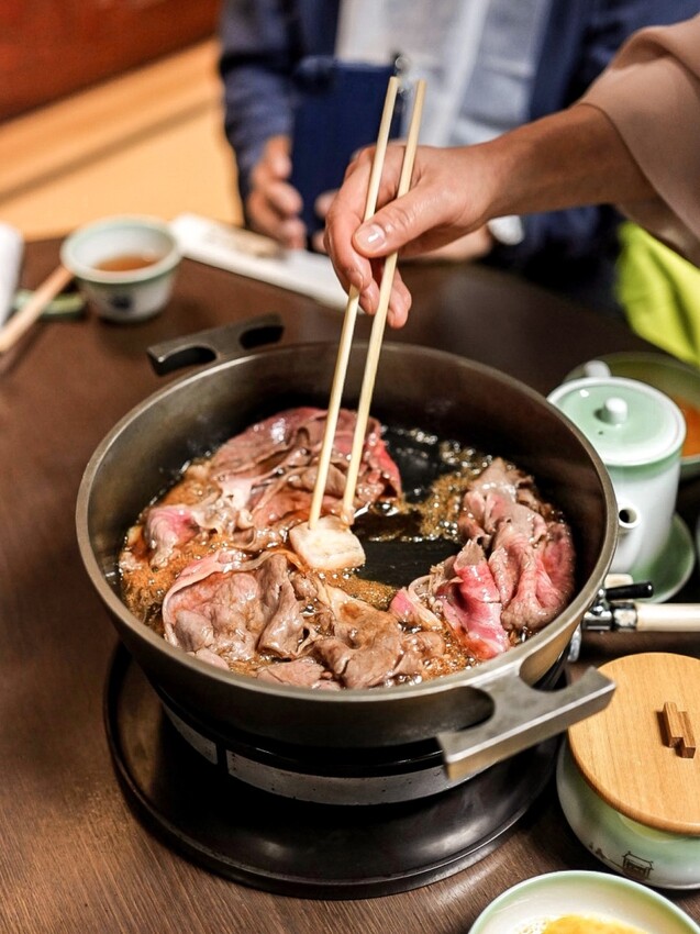 京都｜鴨川邊的關西風味老店！壽喜燒 モリタ屋