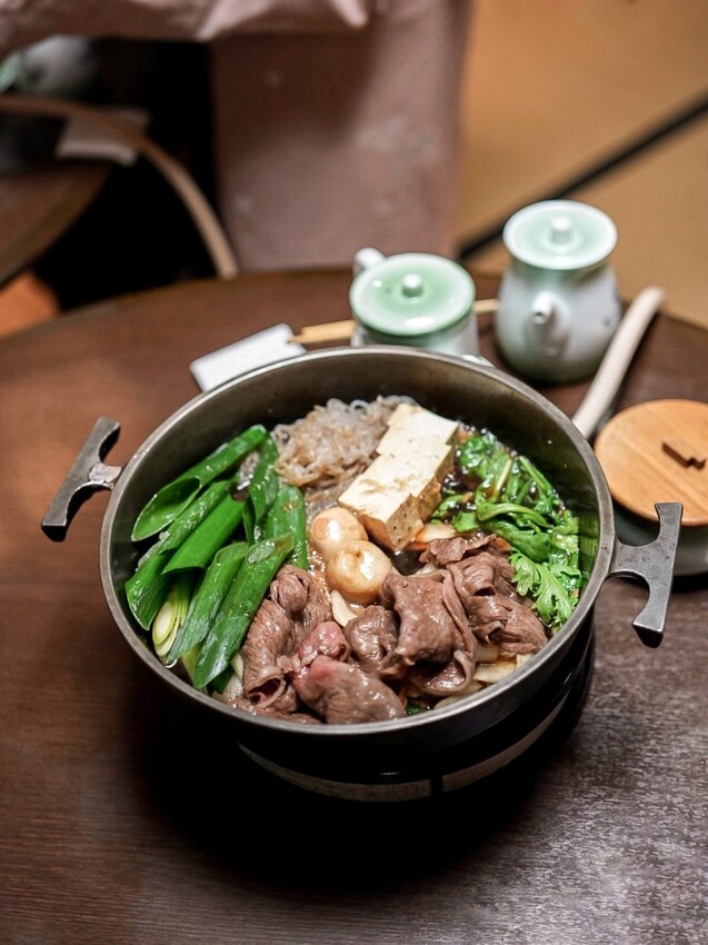 京都｜鴨川邊的關西風味老店！壽喜燒 モリタ屋