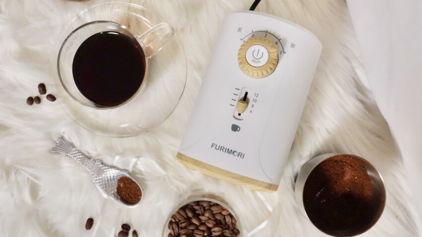 [開箱] 日本富力森電動咖啡磨豆機 使用心得｜10秒快速輕鬆磨咖啡豆！