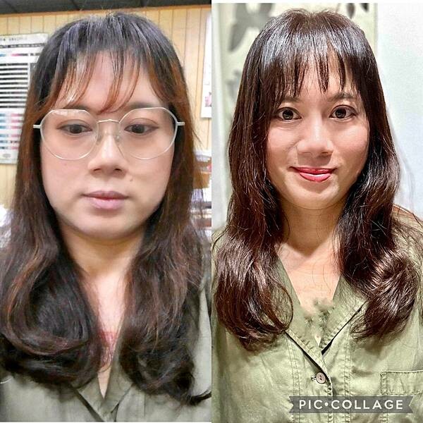 板橋府中染髮推薦/居髮廊-板橋店/阿丹設計師親自打造Jessica質感髮色/修剪瀏海/網美質感光澤秀髮