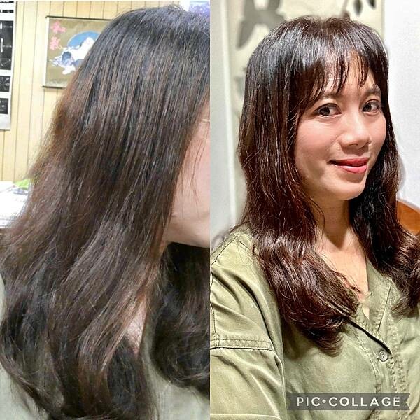 板橋府中染髮推薦/居髮廊-板橋店/阿丹設計師親自打造Jessica質感髮色/修剪瀏海/網美質感光澤秀髮