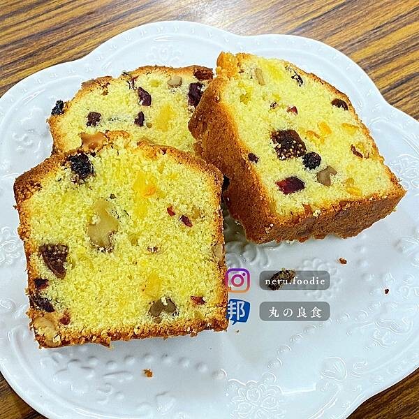 綜合水果磅蛋糕自己做 @neru.foodie / 丸の良食
