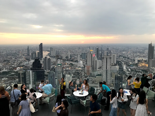 三天兩夜曼谷快閃遊-(二)，漫步Siam商圈與京都大樓看夕陽
