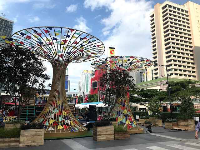 三天兩夜曼谷快閃遊-(二)，漫步Siam商圈與京都大樓看夕陽